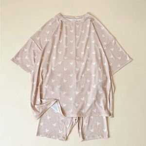 A small shop after all Mickey ribbed set